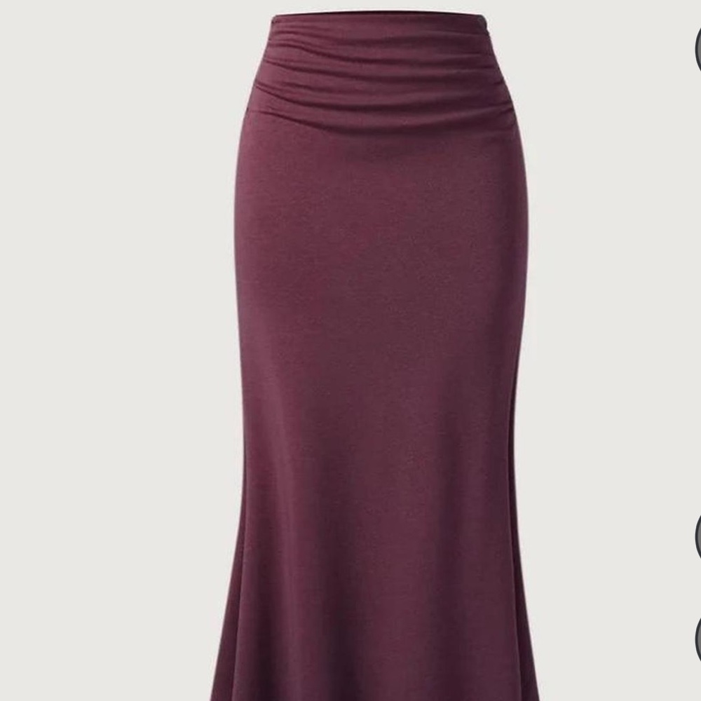 OGL Burgundy Mermaid Skirt size XS